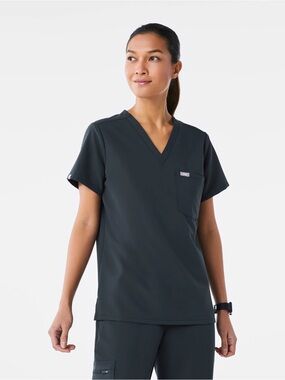 Figs Women's scrub set in Dark Harbor